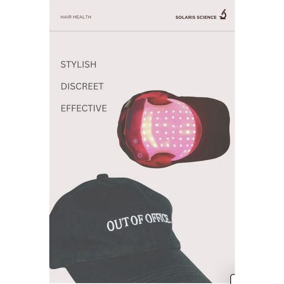 Solaris Laboratories NY Visispec LED Scalp Health ‘000’ Hat, LED Hair Boost. NIB - Picture 5 of 13